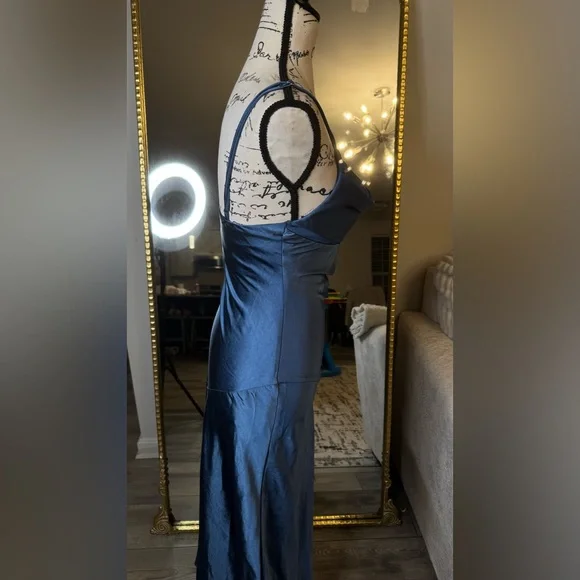 Hello Molly Midnight Blue Midi Dress - Picture 9 of 13